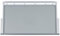 ensipart Glasplatte mit Rahmen für Kühlschrank kompatibel mit Bosch 00748397 Ablageplatte aus Glas 471x306 mm für KühlGefrierKombiantion