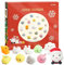 Adventskalender 2025, 24 Tage Weihnachts Mochi Squishies Countdown Kalender, für Kinder,Mädchen und Jungen,ungiftig, wiederverwendbar