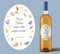 Etiquette bouteille de vin personnalisée Merci pour cette super année !