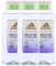 3 x adidas Pre-Sleep Calm Duschgel mit ätherischem Lavendelöl je 250ml