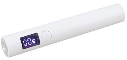 UV Lamp for Gel Nails, Rechargeable Mini UV Lamp Nails, Small Quick Drying LED Lamp Nail Dryer for Gel Nails, 20/60S, for Curing Nail Glue Nail Tips