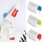 Toothpaste Squeezer,Plastic Rolling Tube Toothpaste Dispenser,Rolling Tube Toothpaste Squeezer,Rotate Toothpaste Seat Holder Stand,Toothpaste Tube Squeezer,Saves Toothpaste and Creams