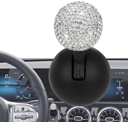 Auto-Push-to-Start-Wippe, Automobil-One-Touch-Start-Wippe - Auto-Strassstein-Kipphebel mit Kugelstange,Auto-Ein-Startwippe für LKW, SUV, Wohnmobil, Cabrio