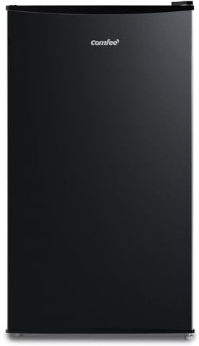 Comfee RCD80DK3(E) Kühlschrank mit Gefrierfach, 80L Kleiner Kühlschrank, Inverter-Kompressor, Obst- und Gemüsefach, 84.5 cm H, 47.5 cm B, 110 kWh pro Jahr, Einstellbare Temperaturregelung