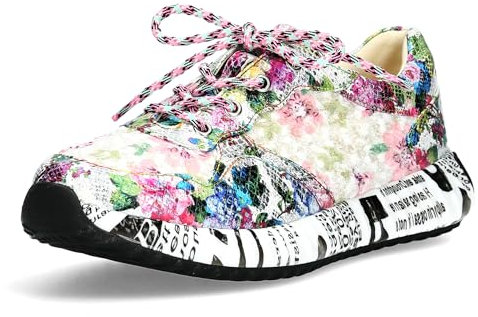 LAURA VITA Baskets BURTON05 Taille 40 Couleur Blanc