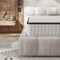 DEWINNER Matelas 140x190 cm, Matelas en Mousse à Mémoire de Forme Haute Densité,Fermeté Moyenne,Épaisseur 25cm,Hypoallergénique,Sommeil Isolé,7 Zones,Réversible à Deux Faces Utilisables