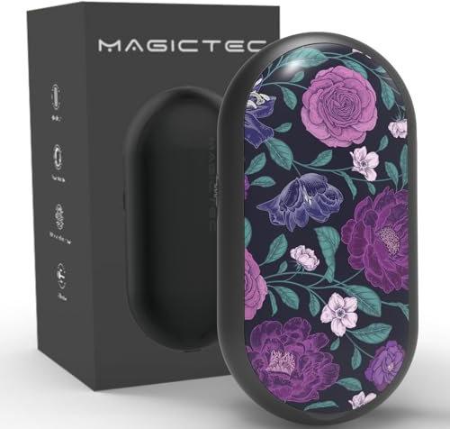 Rechargeable Fabric Shaver, Magictec Lint Remover Sweater Defuzzer Lints Fuzzs Pills Pilling Trimmer for Clothes and Furniture -Battery Operated (Noctiflora)