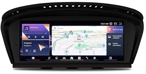 XTRONS Android Autoradio für BMW 3er E90 5er E60 M5 CIC System, Qualcomm Snapdragon 662 Octa Core 8+128GB Multimedia Player, 8,8 Zoll IPS Eingebautes 4G LTE Car Play Android Auto WiFi Bluetooth GPS