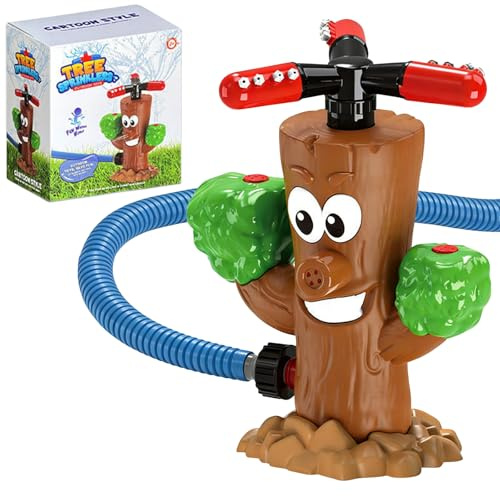 QIANAI Juegos de Aspersores, Aspersor de Agua Infantil, Chorros de Agua para Niños, Juegos Agua Jardin, Juguetes de Agua para Niños, Juguetes de Rociado de Agua para Exteriores