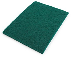 Robert Scott CPD02010 Lot de 10 tampons à récurer industriels, Vert, 15 x 10 cm