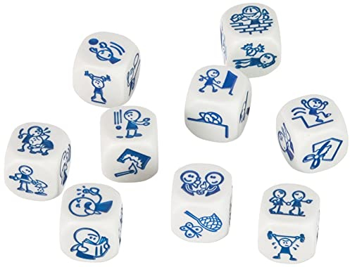 Zygomatic, Story Cubes – Actions, Familienspiel, Erzählspiel, 1-12 Spieler, Ab 6+ Jahren, 20+ Minuten, Deutsch