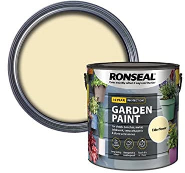 RONSEAL RSLGPEF25L GPEF25L Garden Paint Elderflower 2.5 Litre