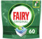 Fairy Original Dishwasher Detergent in Caps, Pack of 60 Tablets