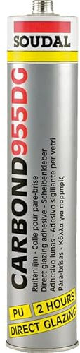 Carbond 955DG - Mastic colle rapide pour carrosserie et pare-brise - Soudal