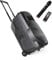 Fenton FT15LED 15-Inch Portable PA Speaker System with Wheels, 800W Wireless Bluetooth Speaker, Built-In Battery, UHF Wireless Mic, Guitar Input, LED Lights, USB & SD MP3 Player for Live Events