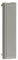 Pack of 10 - Quarter Blanking Modules (12.5 x 50mm) - Grey