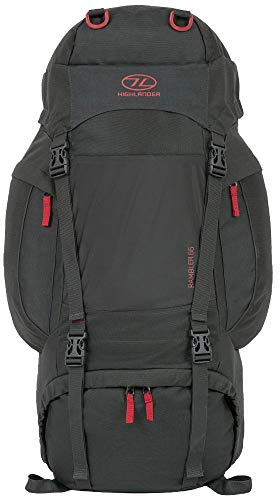 Highlander Rucksack Trekkingrucksack RAM066 RAMBLER Rucksack 66L Charcoal One Size