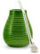 caámate. Yerba Mate Tea Set ● The Original ● Ceramic Mate Mug + Stainless Steel Bombilla (Green)
