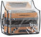 Alpenklang Cover für Steirische Harmonika Transparent - Schutzhülle für Steirische - Abmessungen (BxTxH): ca. 38 x 22 x 38 cm - aus PVC - Transparent