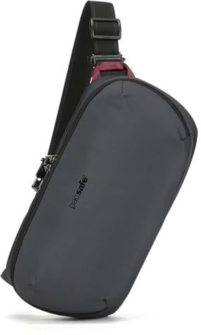 Pacsafe Unisex Metrosafe X Anti Theft Sling Pack Diebstahlschutz-Tragetasche, Schiefer