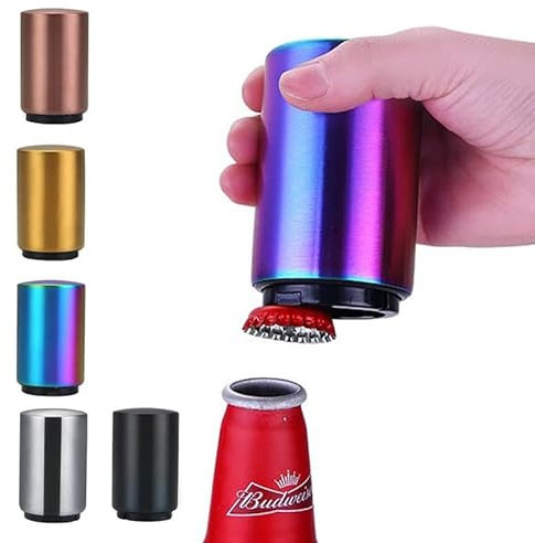 Gifts 4 Guys Premium Magnetic Bottle Opener (Blue)