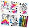Sunnywall Fussball Spieler - Wandtattoo Kinderzimmer Baby Wandaufkleber