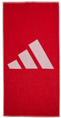 adidas Unisex-Handtuch für Erwachsene, 3 Stangen, Schwarz/Weiß, Keine Größe