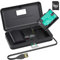 LP-E6 Lot de 2 Batteries de Rechange 2850 mAh avec Câble USB LCD Intégré avec Port de Type C pour Appareil Photo Numérique LP-E6, LP-E6NH, Canon EOS 5D Mark II/III/IV, 5DS, 5DS R, 6D, 7D, 7D Mark II,