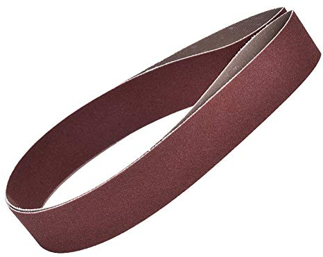 400 Grit Sanding Belt Set, 10Pcs Sander Belts, 760 X 25 Mm Finishing Belts, High Grit Alumina Abrasive Accessories for Belt Sander Grinding Polishing Sharpening and Derusting (600 mesh 10 pieces)