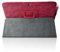 INSOLKIDON Compatible avec Coque Samsung Galaxy Tab 2 10.1 inch Tablet (GT-P5100/P5110/P5113) Étui de Protection Pliable Housse Cuir Case avec Fonction Sommeil/Réveil Automatique (Rouge)