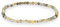 Lebensquelle Plus Mini Kugelarmband | 4mm | Hochwertiges Edelsteinarmband (Rutilquarz)
