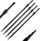 A&N 4 Stück Rutenhalter Bankstick Storm Pole Alu Drill 60-110cm teleskopierbar Rod pod