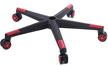 Red Gaming - Base de repuesto para silla de videojuegos, ruedas de nailon incluidas
