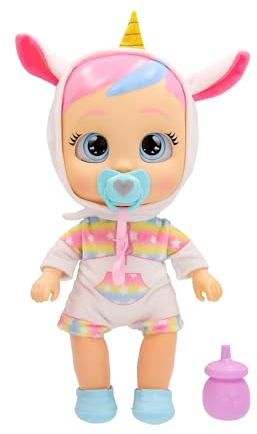 Cry Babies Dreamy Interactive Doll My First Steps With Sounds And LED Tears Walking Baby Doll Toy For Children Age 3 Years and Up