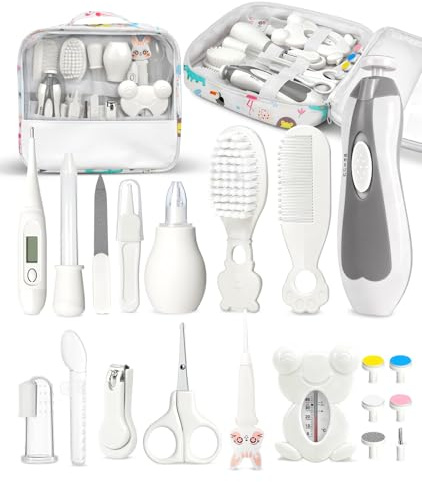 YASEW Baby Grooming Kit with Electric Nail Trimmer, Newborn Essentials
