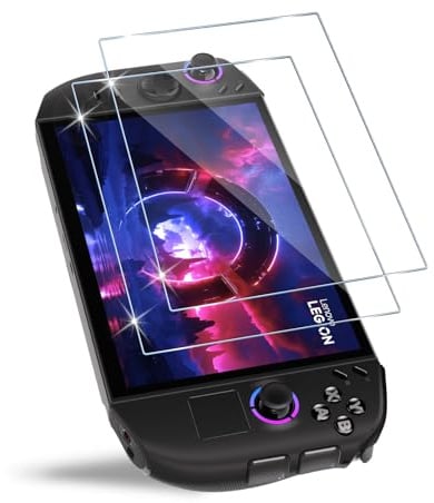HidWee 2 Stück Schutzfolie Kompatibel mit Lenovo Legion Go 2 für Panzerglas, 9H Härte Schutzglas, HD Klar Displayschutzfolie, Anti-Kratzen Panzer Schutz Glas, Anti-Bläschen Displayschutz