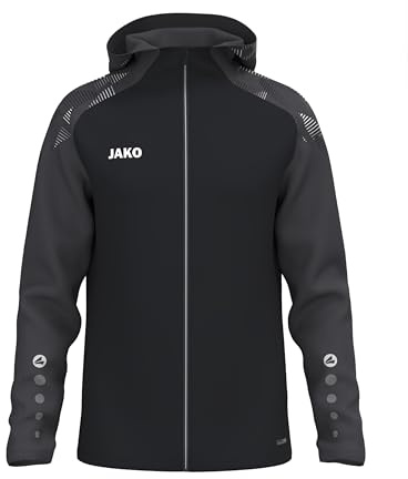JAKO Kapuzenjacke Sonic – Sportjacke für Herren im dynamischen Style 100% Polyester, ideal für Sport und Alltag, optimale Passform