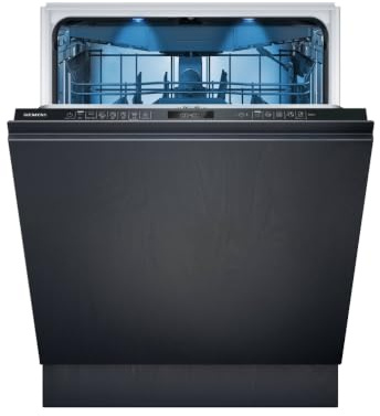 Siemens iQ500 Smarter Vollintegrierter Geschirrspüler 60 cm SN65YX07CE | Made in Germany, Zeolith-Trocknung für glänzendes Geschirr, varioSpeed Plus Zeitverkürzung, stimmungsvolles emotionLight