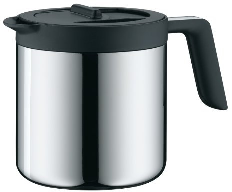 Alfi 1067000100 Isolierkanne Caffino, Edelstahl poliert 1,0 l