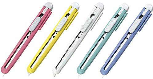 NT Cutter (Typ A) [FA-120P] (Pfirsich, Gelb, Weiß, Blau, Glyzinie Die Farbe kann nicht angegeben werden.) (Japan Import)