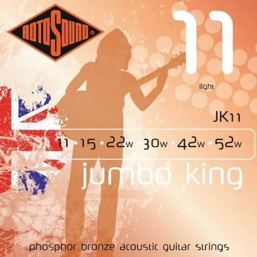 Rotosound: Phosphor Bronze Acoustic Guitar Strings (Light)