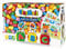 Playmais FUN TO LEARN ABC Bastel-Set für Kinder ab 3 Jahren I Motorik-Spielzeug mit 550 Stück & 14 Motiv-Vorlagen zum Basteln I Fördert Kreativität & Feinmotorik I Natürliches Spielzeug