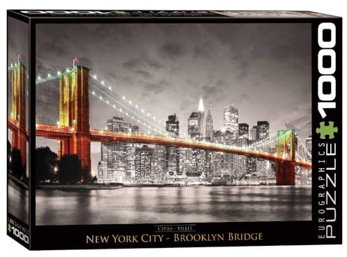 New York City Brooklyn Bridge Puzzle, 1000 Teile, 68,6 x 48,3 cm