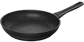 ZWILLING Poêle, Acier Inoxydable/Aluminium, ∅ 28 cm, Noir, série Marquina Plus