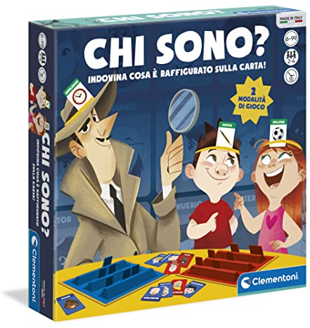 Clementoni - Chi Sono ? - 11920 - Jeu de société (Version Italienne)