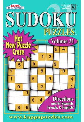 Sudoku Puzzles Book [Set of 4]