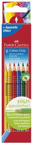 Farbstift Faber-Castell 112406 Colour Grip 2001 sortiert 5 x 6 St�ck