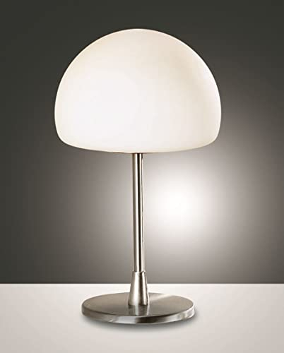 LED Tischleuchte GAIA, G9 LED, 1x 3W, 3000K, 220lm, IP20, Nickel satiniert