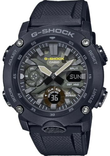 Casio G-Shock Classic Herren Armbanduhr Resin/Schwarz/Camouflage / 49 mm
