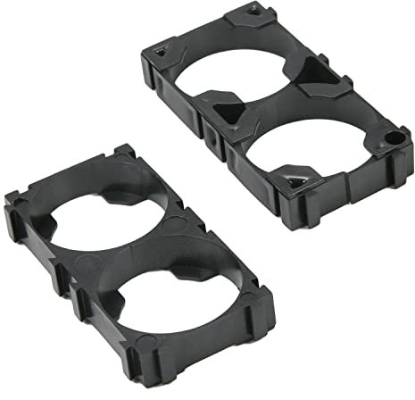 Heyiarbeit Lot de 20 supports de batterie 26650 en plastique résistant aux chocs pour piles au lithium 26650 - Diamètre du trou : 26,4 mm